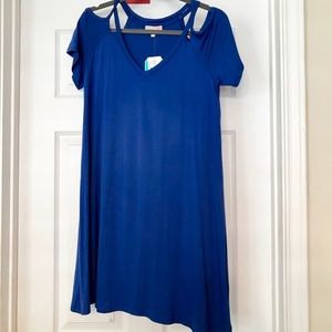 GB Cold Shoulder Dress NWT